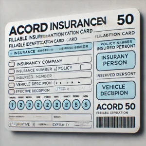 acord form 50 fillable