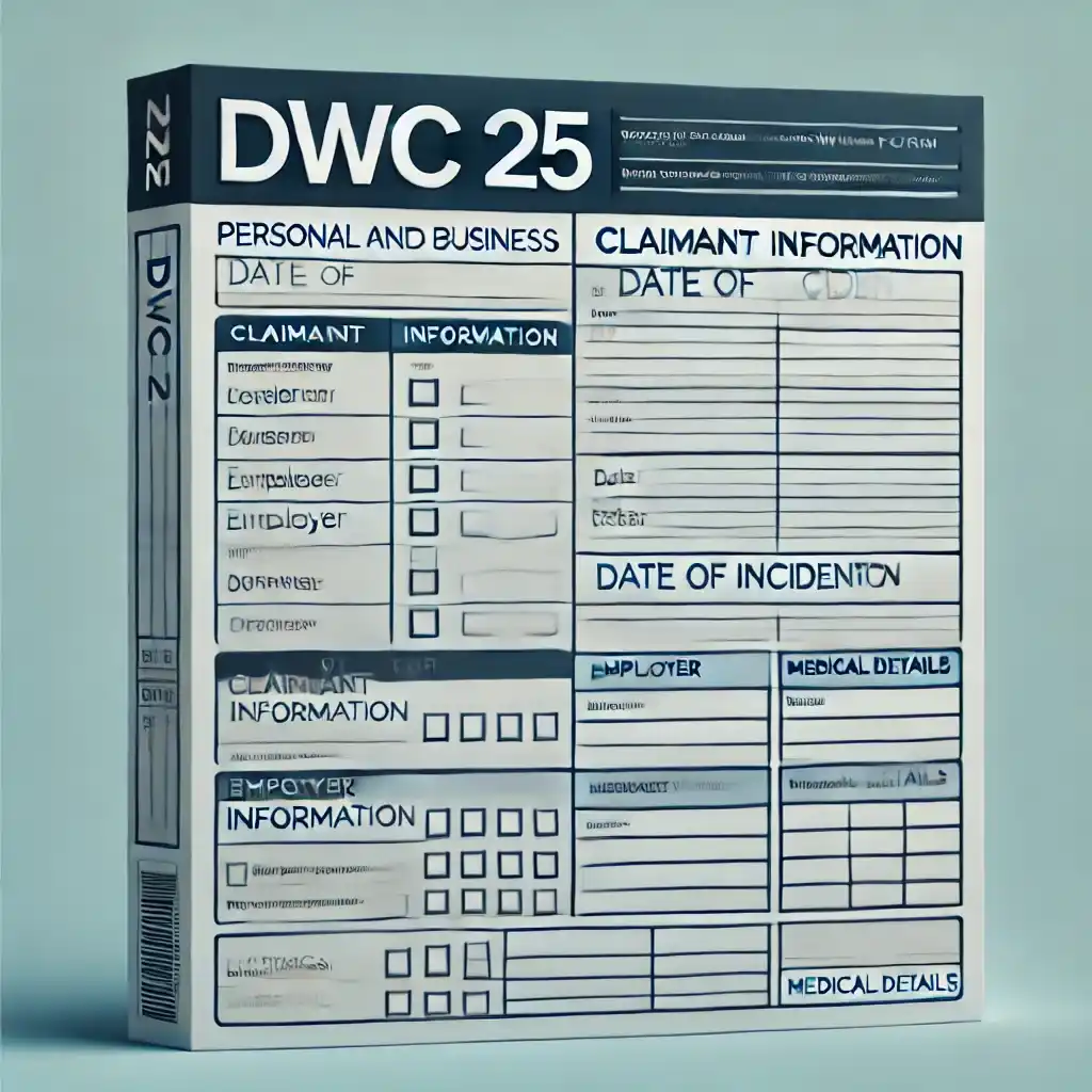 25 DWC Medical Treatment Form