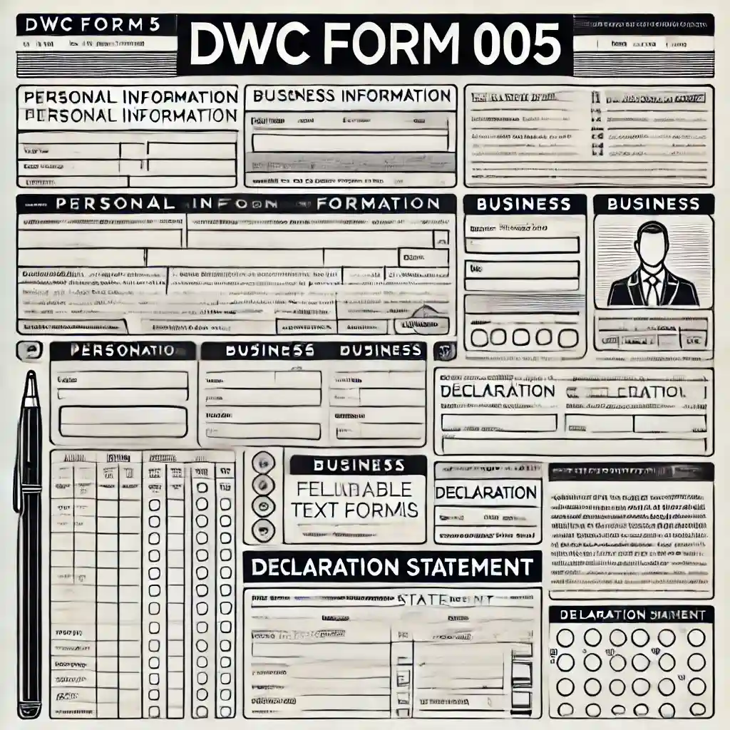 Example Of dwc 005 form