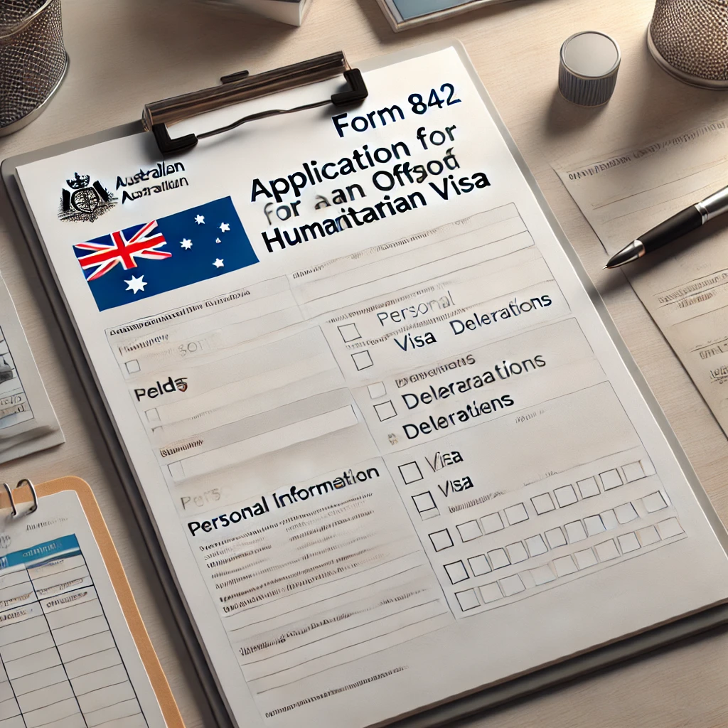 australia humanitarian visa form 842