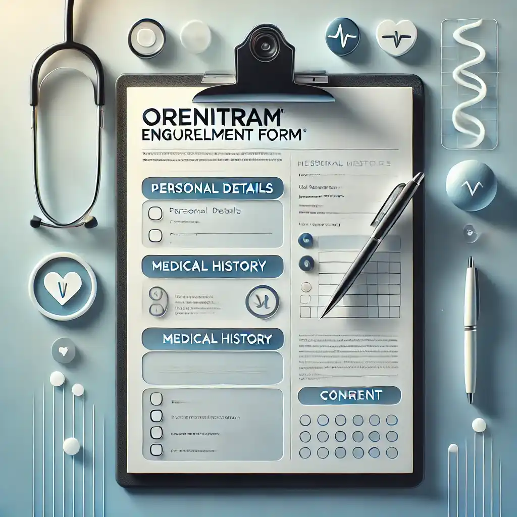 Sample of Orenitram Enrollment Form